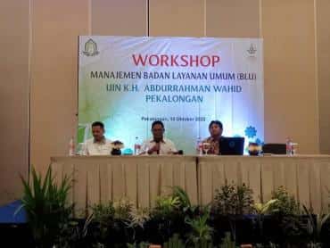 Gelar Workshop Manajemen BLU, Wakil Rektor 2 Harapkan Tata Kelola Keuangan yang Lebih Efektif