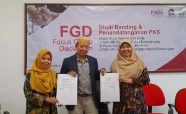 PSGA UIN Gus Dur Pekalongan Jalin Kerjasama dengan UIN Mahmud Yunus Batusangkar
