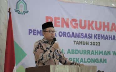 Lantik Pembina Ormawa, Rektor Beri Pesan Penting