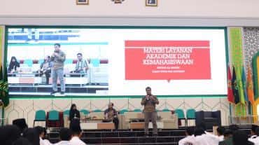 UTIPD dan Kepala Bagian Umum dan Akademik Ikut Paparkan Materi pada PBAK Hari Ketiga