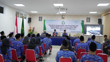 Perkuat Tata Kelola Kampus, UIN Gus Dur Pekalongan Lantik 25 PNS Formasi Tahun 2024